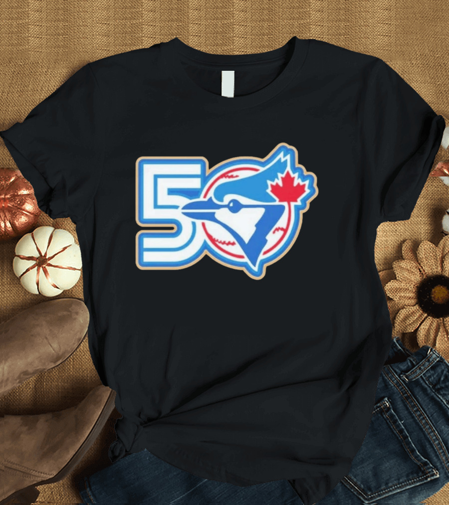 Toronto Blue Jays 50th Anniversary Celebration MLB 2026 Edition T-Shirt