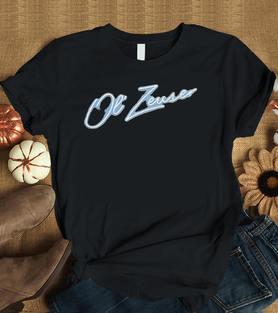 Ol' Zeuser Retro Vintage Style Script T-Shirt