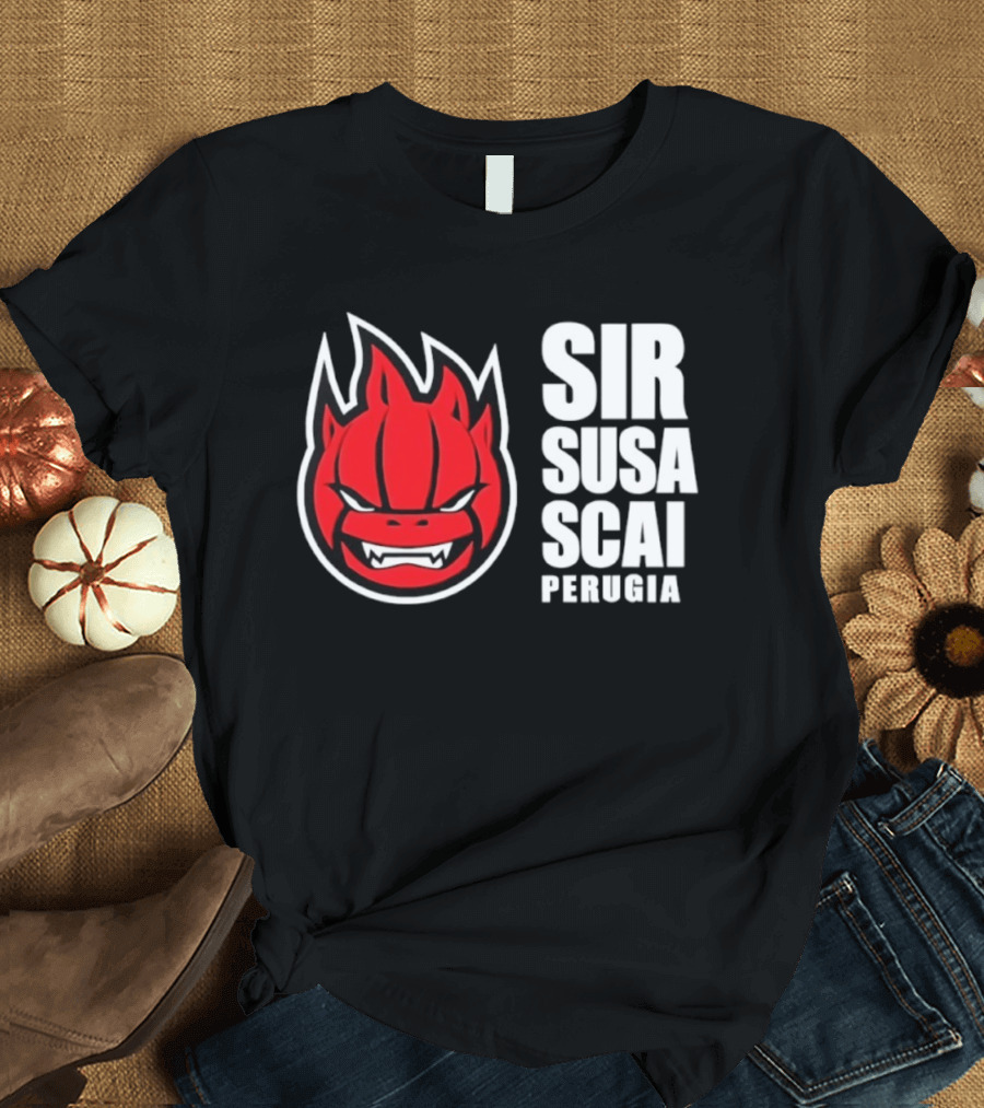 Sir Susa Scai Perugia Fierce Flames T-Shirt