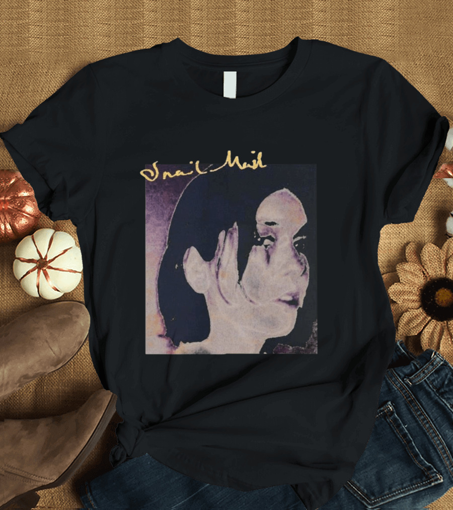 Snail Mail Distorted Face T-Shirt
