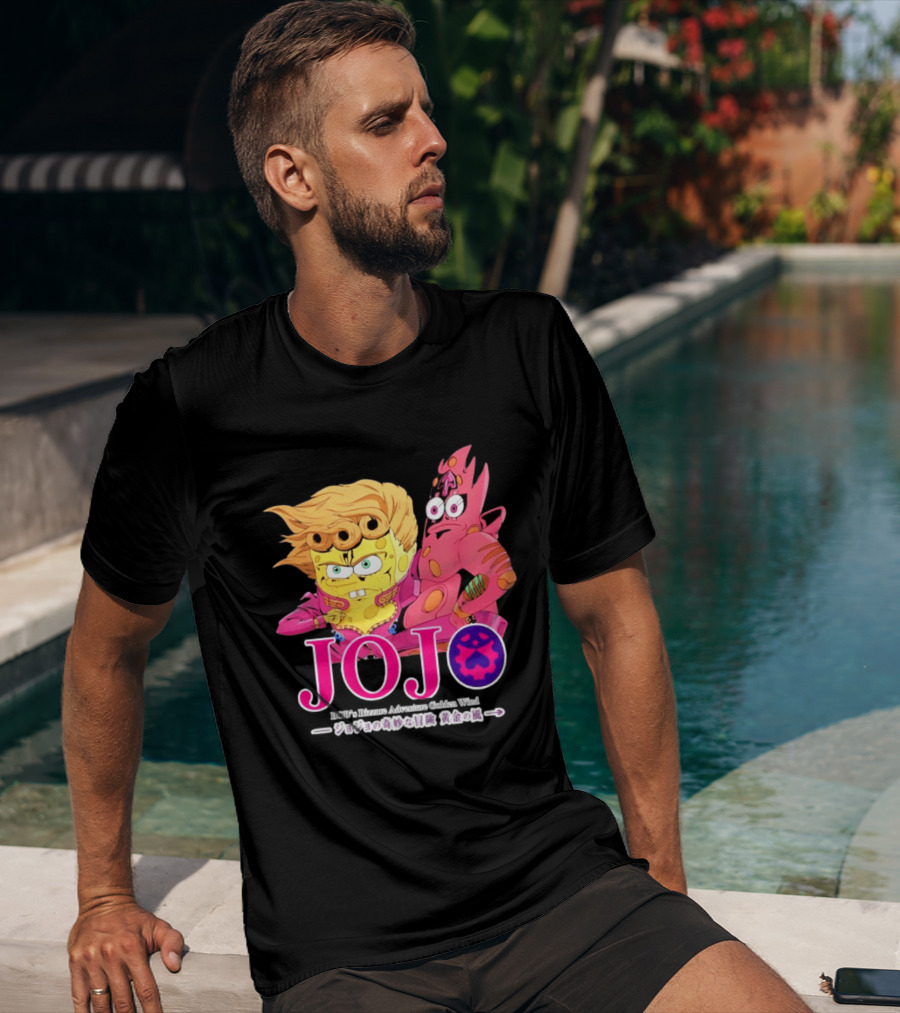 Jojo Giornobob Crossover Anime T-Shirt