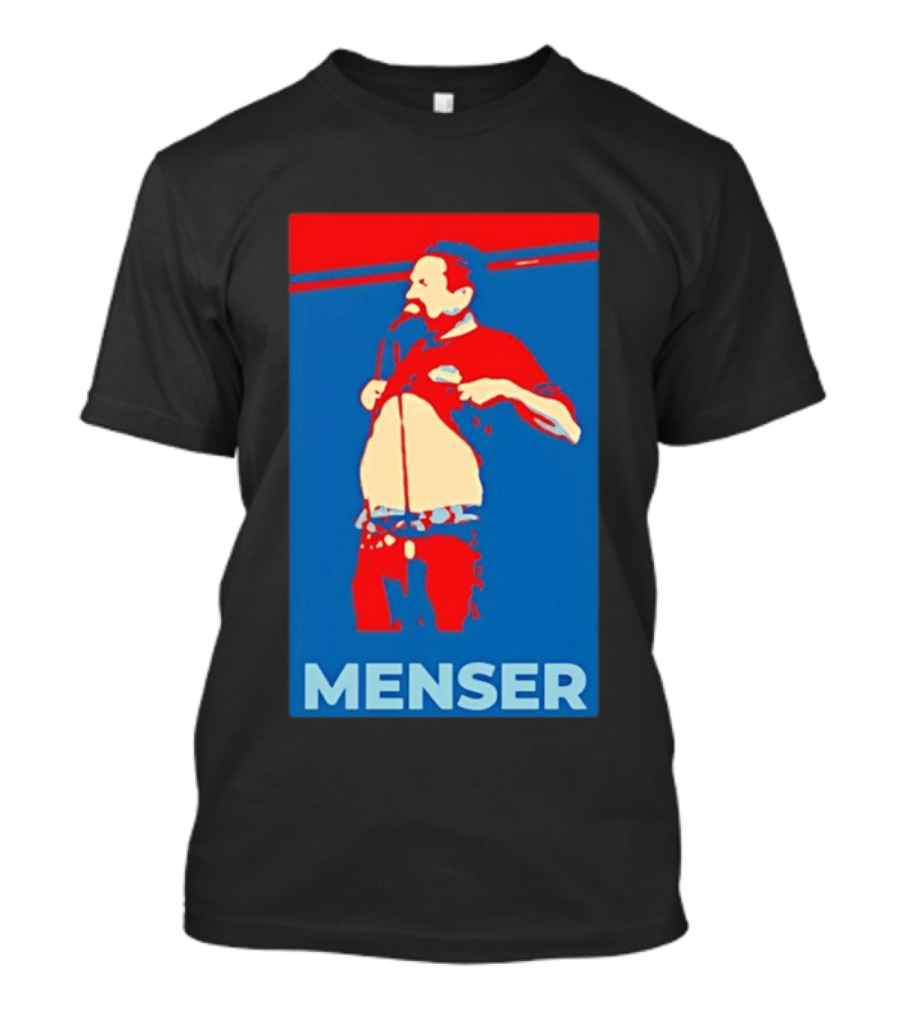 Menser Stuttering John Comedic T-Shirt