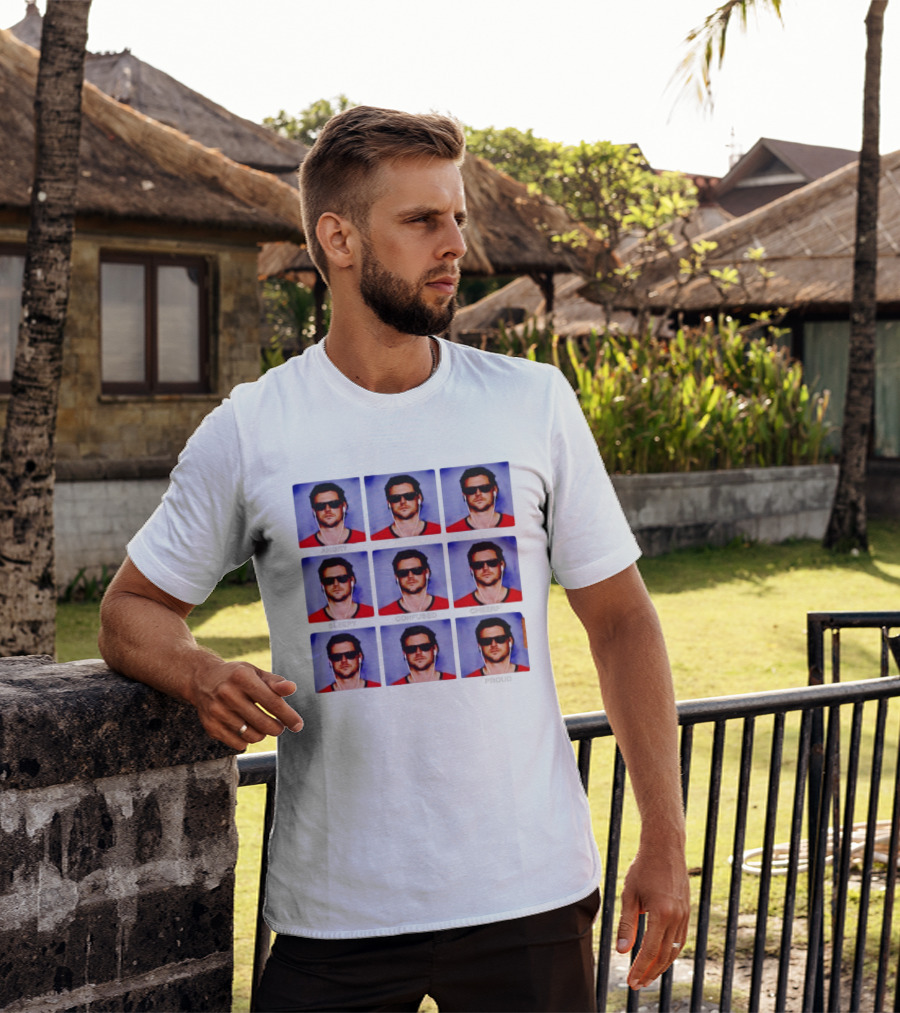 The Emotions Of Jarrett Stidham Angry Happy Sad Sleepy Confused Cheerful Frustrated Excited Proud T-Shirt