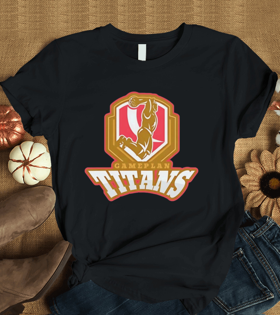 Gameplan Titans Basketball Dunking Player T-Shirt