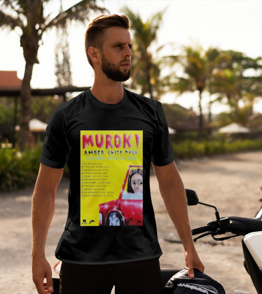 Muroki Amber Skies Tour Aotearoa Australia 2026 T-Shirt