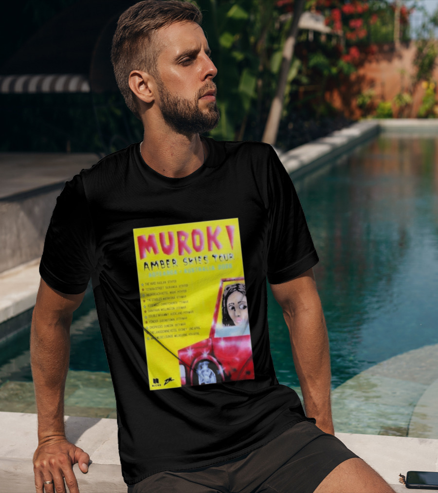 Muroki Amber Skies Tour Aotearoa Australia 2026 T-Shirt
