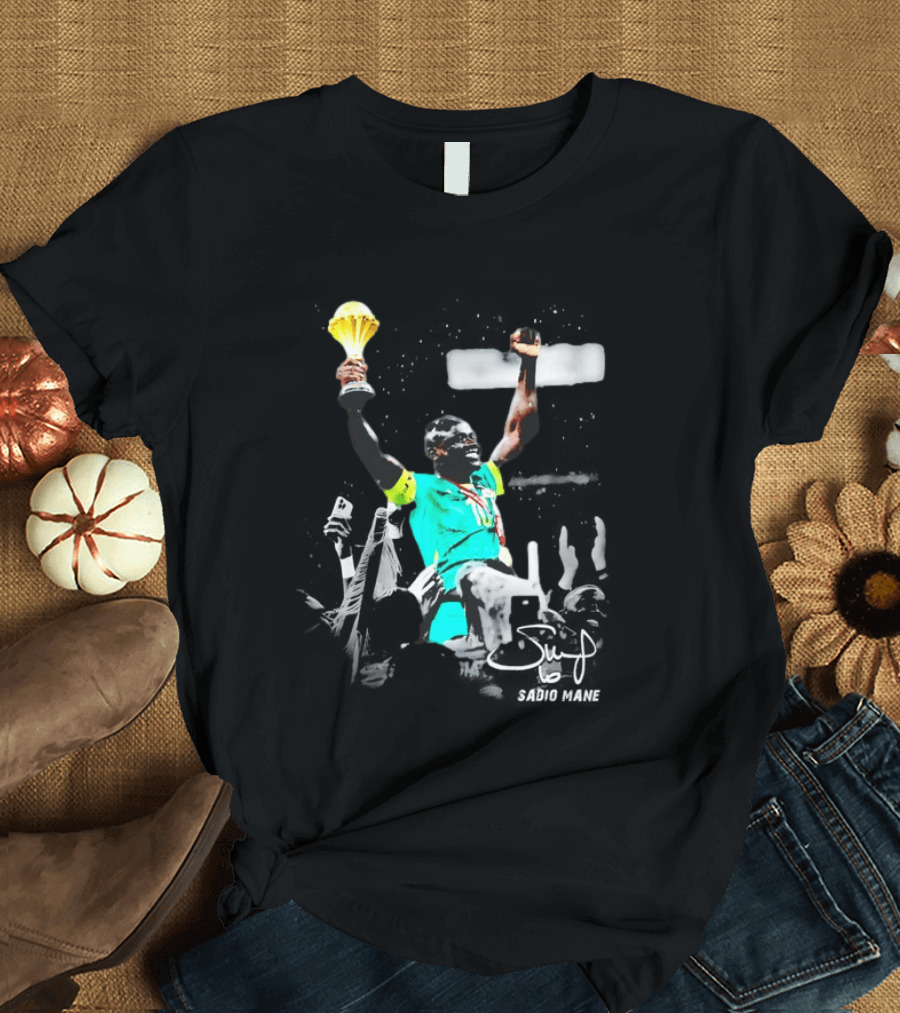 Sadio Mane AFCON 2025 Victory Celebration Iconic Moment T-Shirt