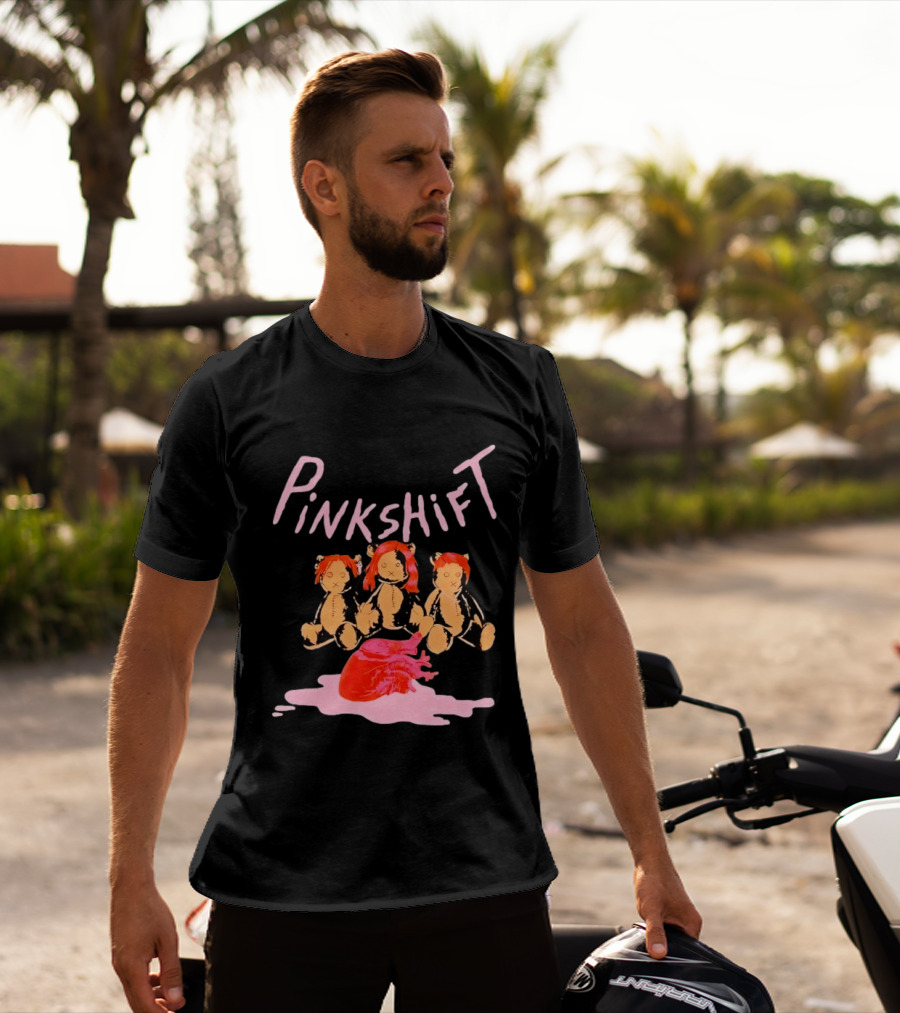 Pinkshift Bears With Heart And Splash T-Shirt