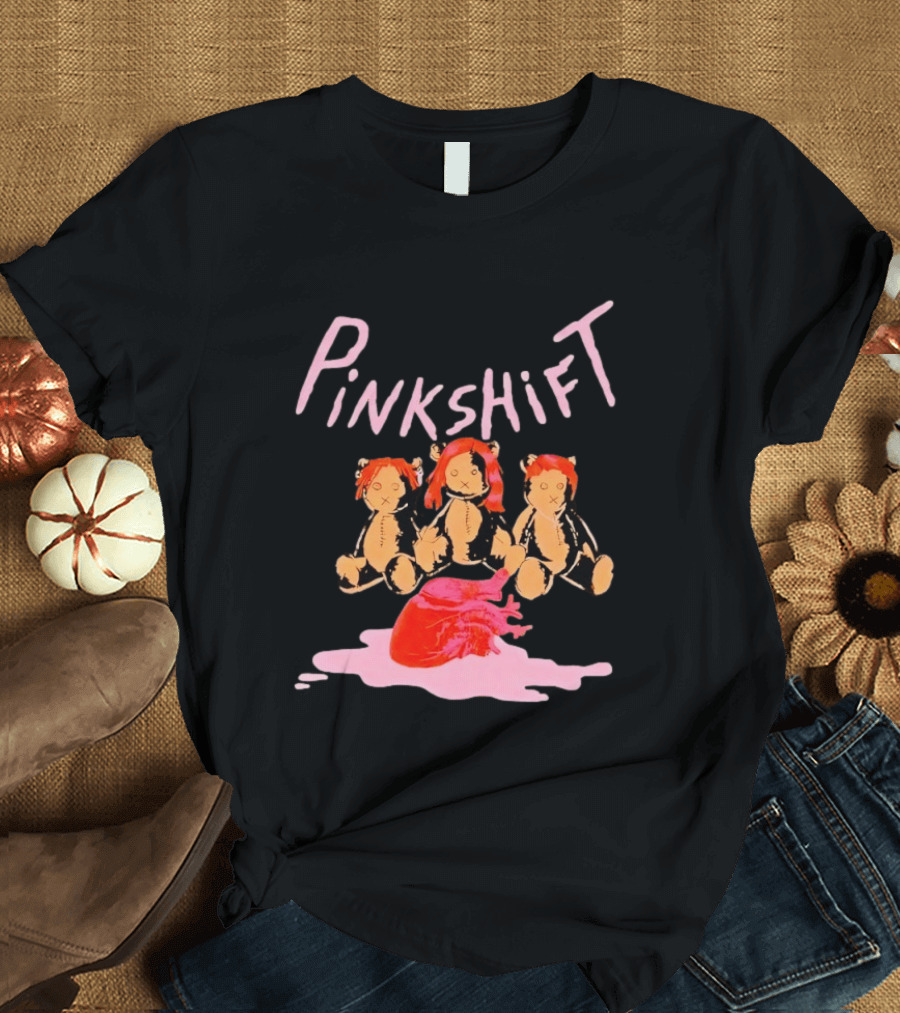 Pinkshift Bears With Heart And Splash T-Shirt