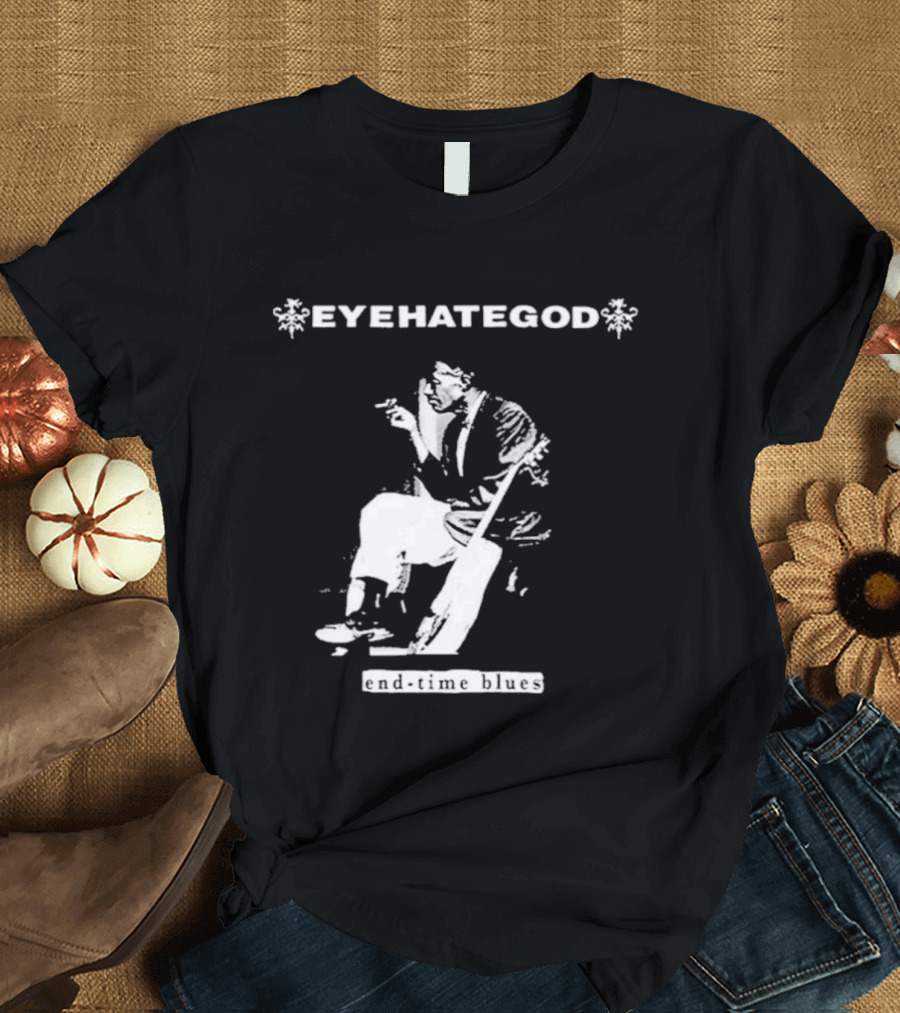 Eyehategod End Time Blues Mike IX Williams Sitting T-Shirt