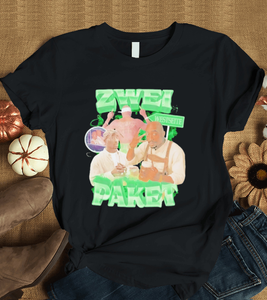Zwei Paket Tupac Shakur Westseite T-Shirt
