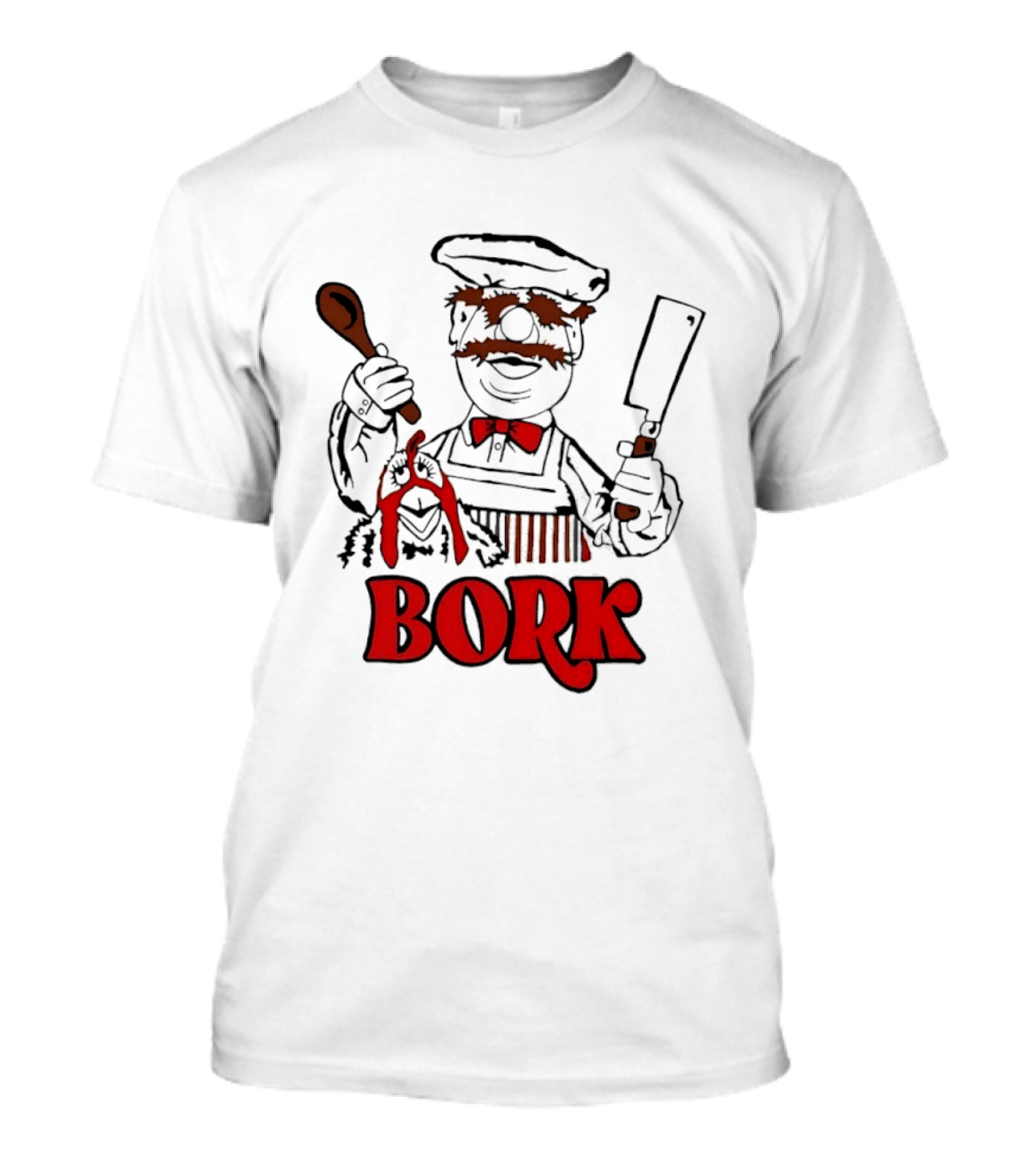 Bork Swedish Chef Muppets Kitchen Humor T-Shirt