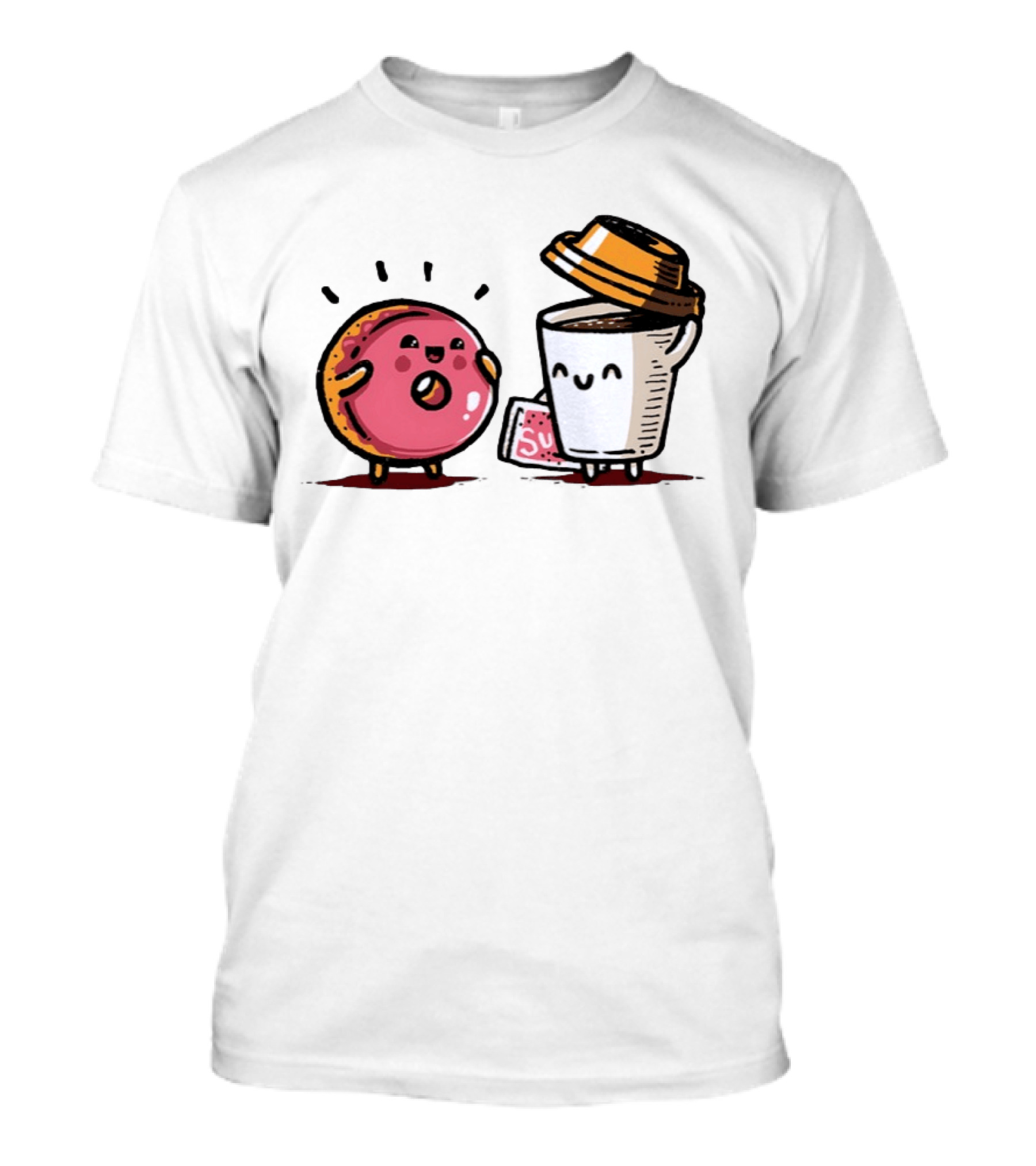 Donut And Coffee A Match Made In Heaven You Donut Know How Much I Love You T-Shirt