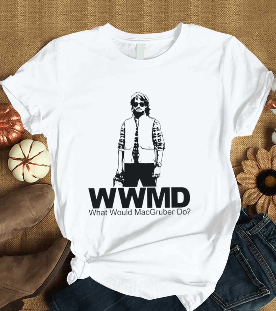 WWMD What Would Macgruber Do Vest T-Shirt