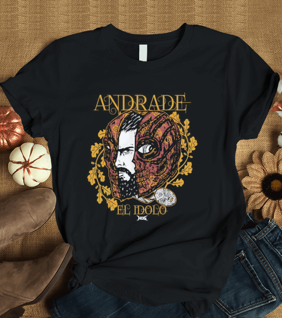 Andrade El Idolo WWE Mask T-Shirt
