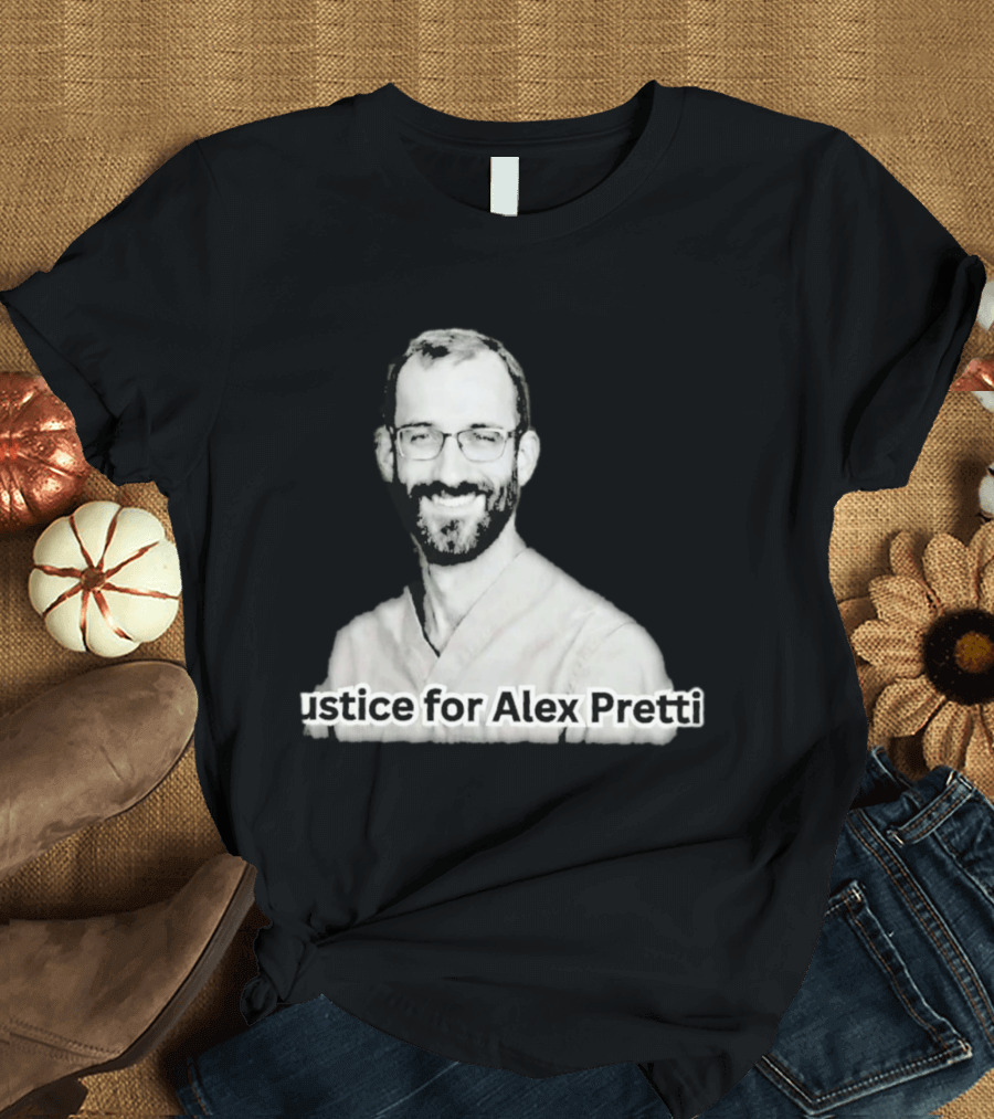 Justice For Alex Pretti Memorial T-Shirt