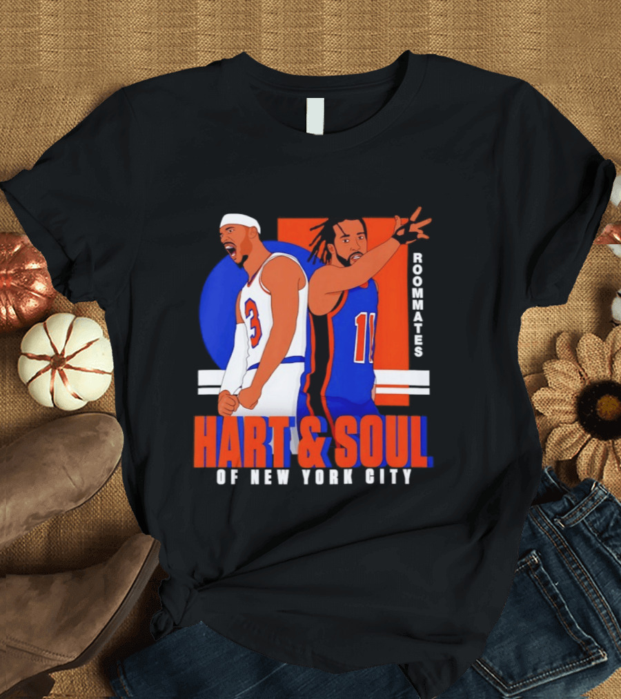 Hart And Soul Roommates Of New York City Knicks T-Shirt