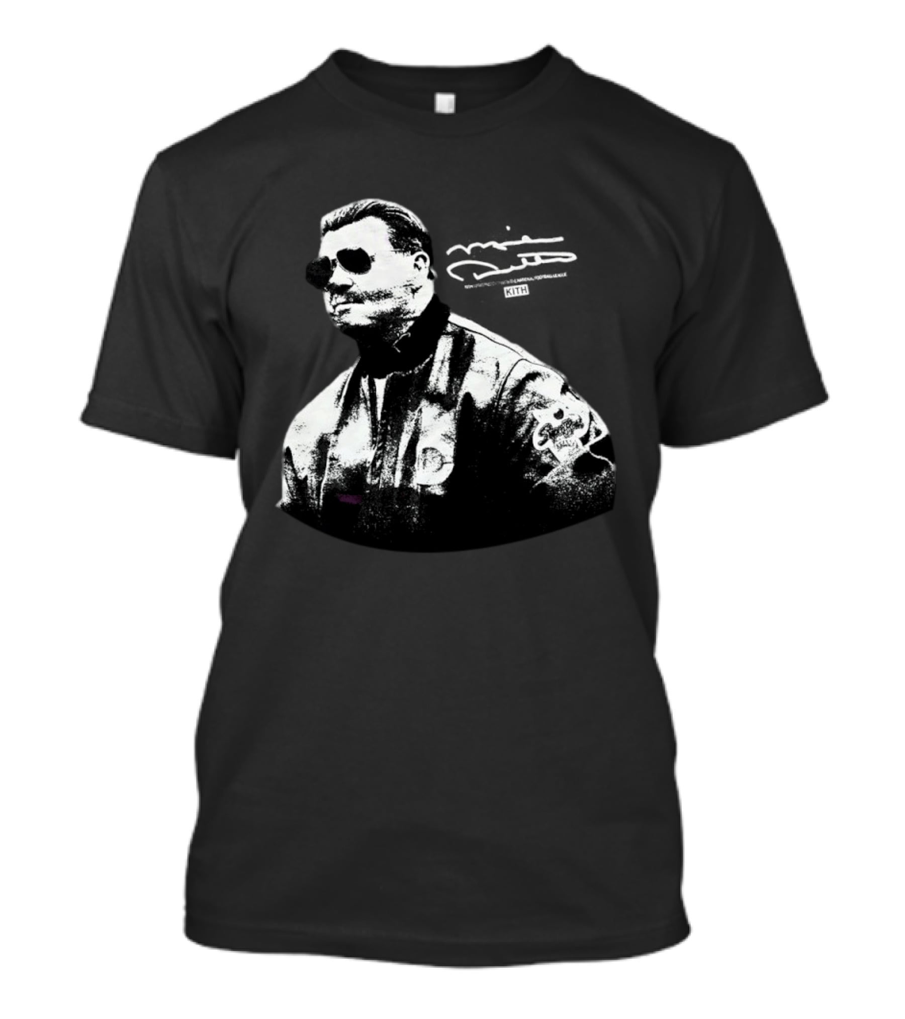 Mike Ditka Chicago Bears GSH Jacket And Sunglasses T-Shirt