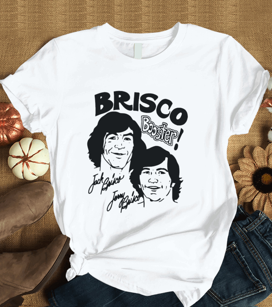 Brisco Booster Jack Brisco Jerry Brisco Signatures T-Shirt