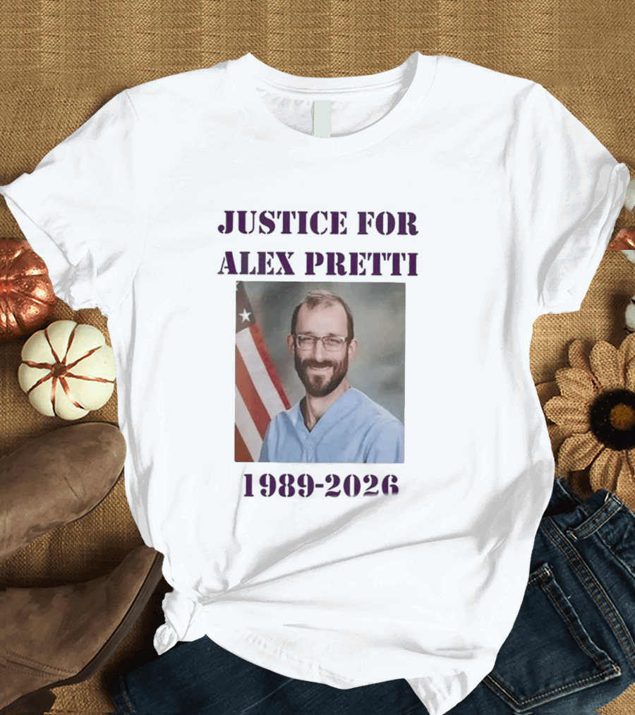 Justice For Alex Pretti 1986 2023 T-Shirt