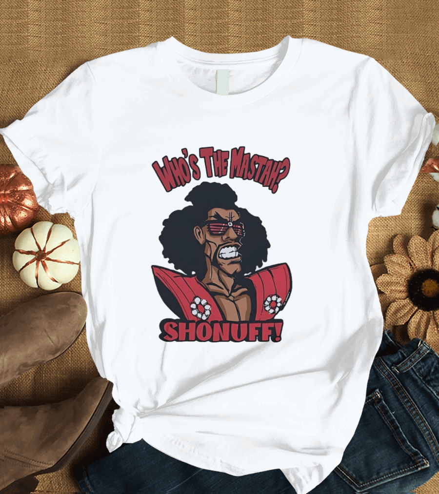 Shonuff Who's The Mastah T-Shirt
