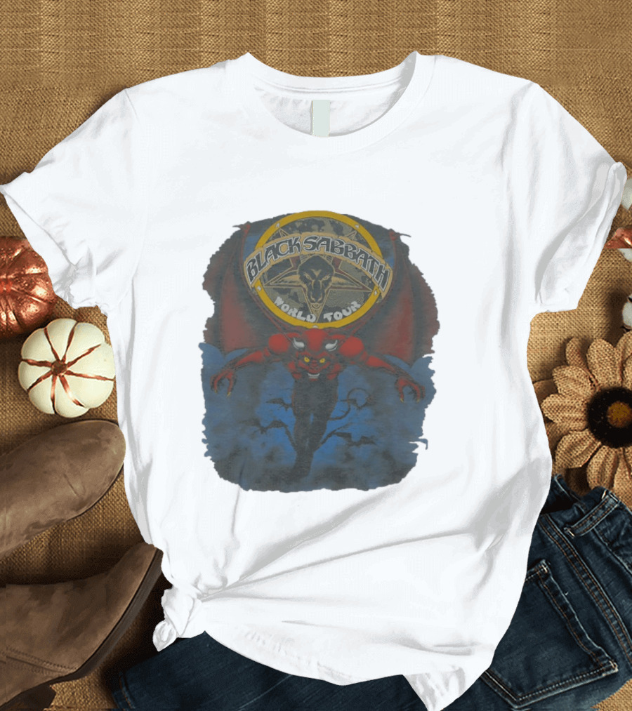 Black Sabbath World Tour Devil T-Shirt