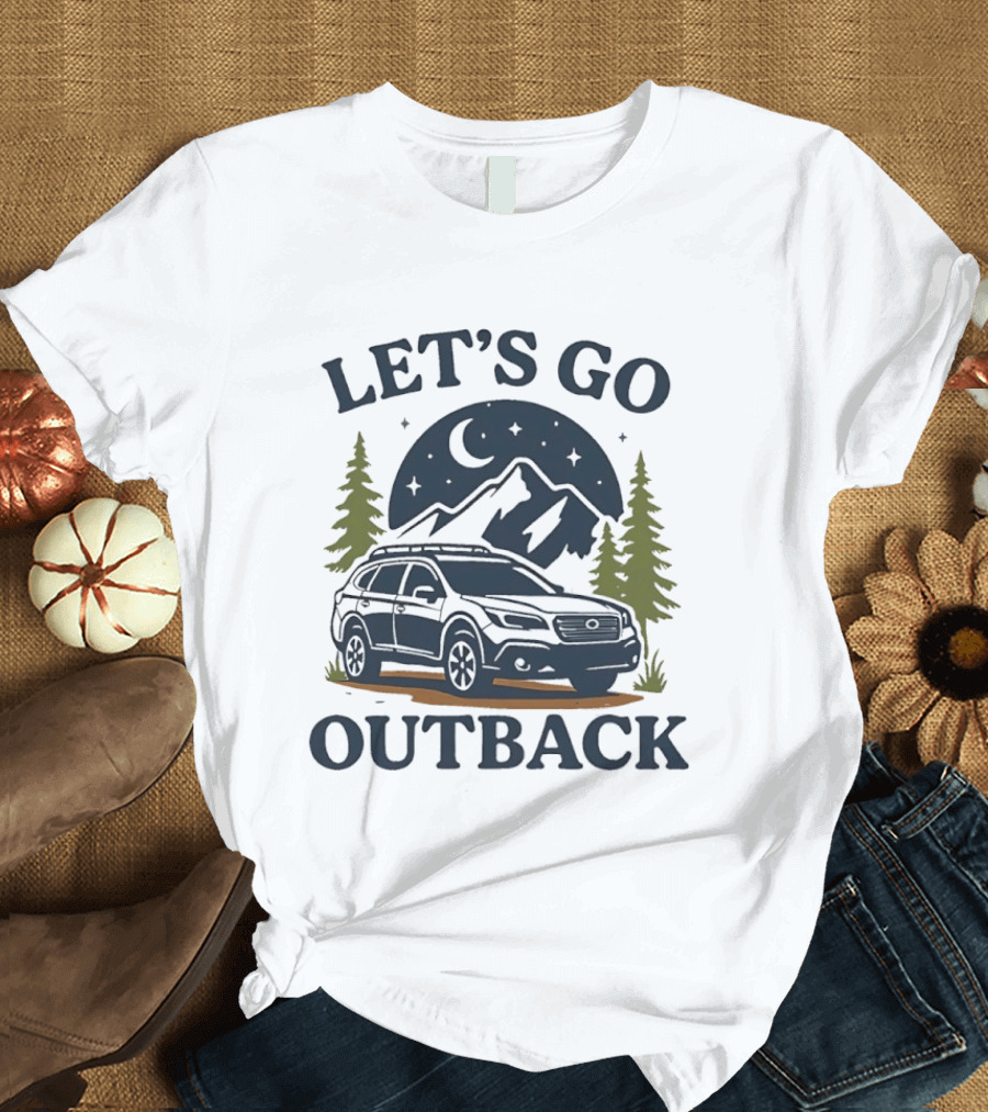 Let's Go Outback Car Night Adventure T-Shirt