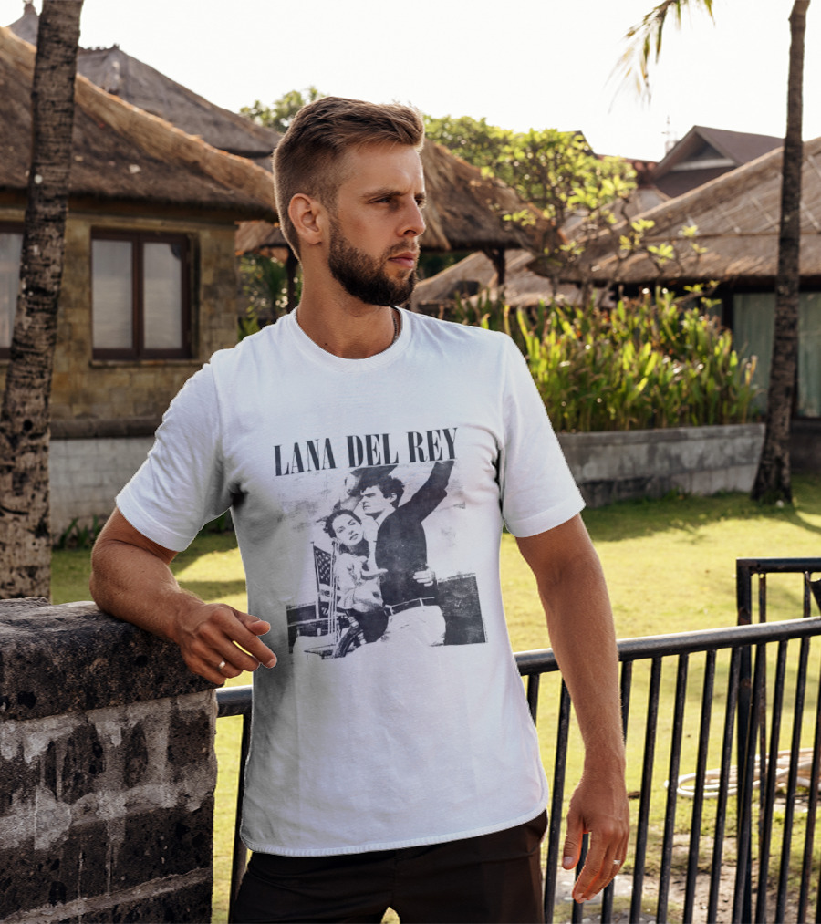 Lana Del Rey Vintage Music Photo T-Shirt