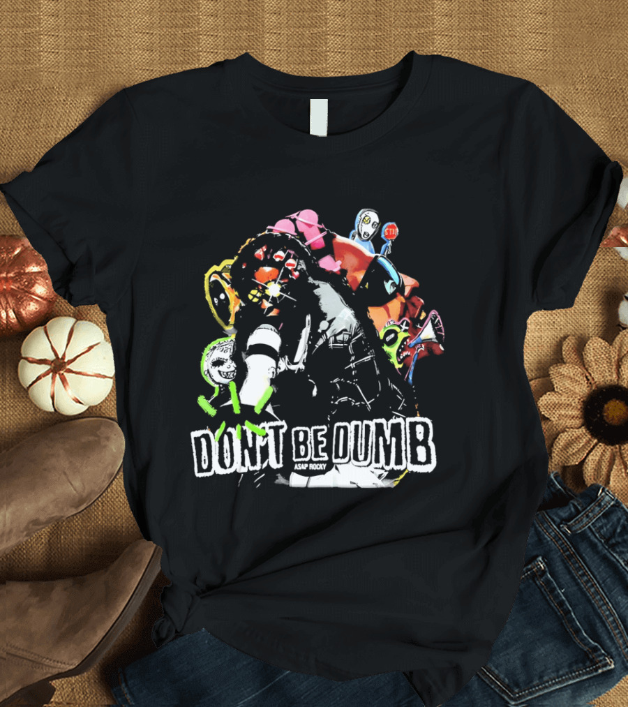Asap Don't Be Dumb Colorful Robot 2026 T-Shirt
