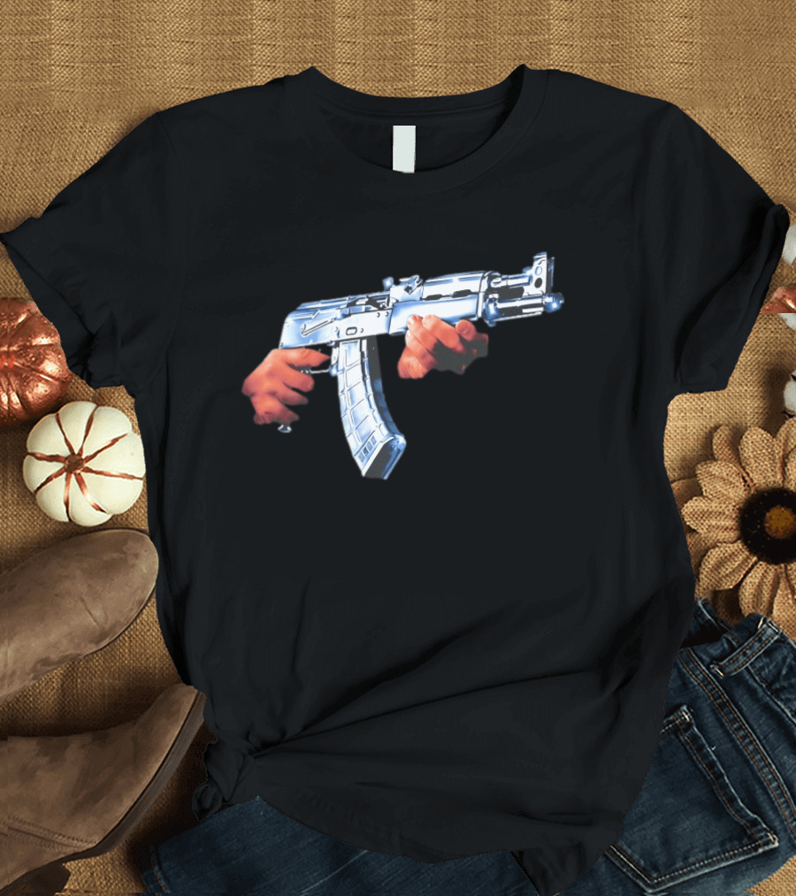 Gun Uncompromising AK 47 Illustration Ruger T-Shirt