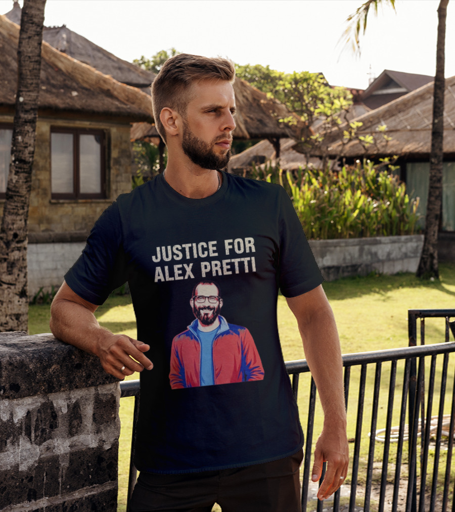 Justice For Alex Pretti Minnesota Anti ICE Protest T-Shirt