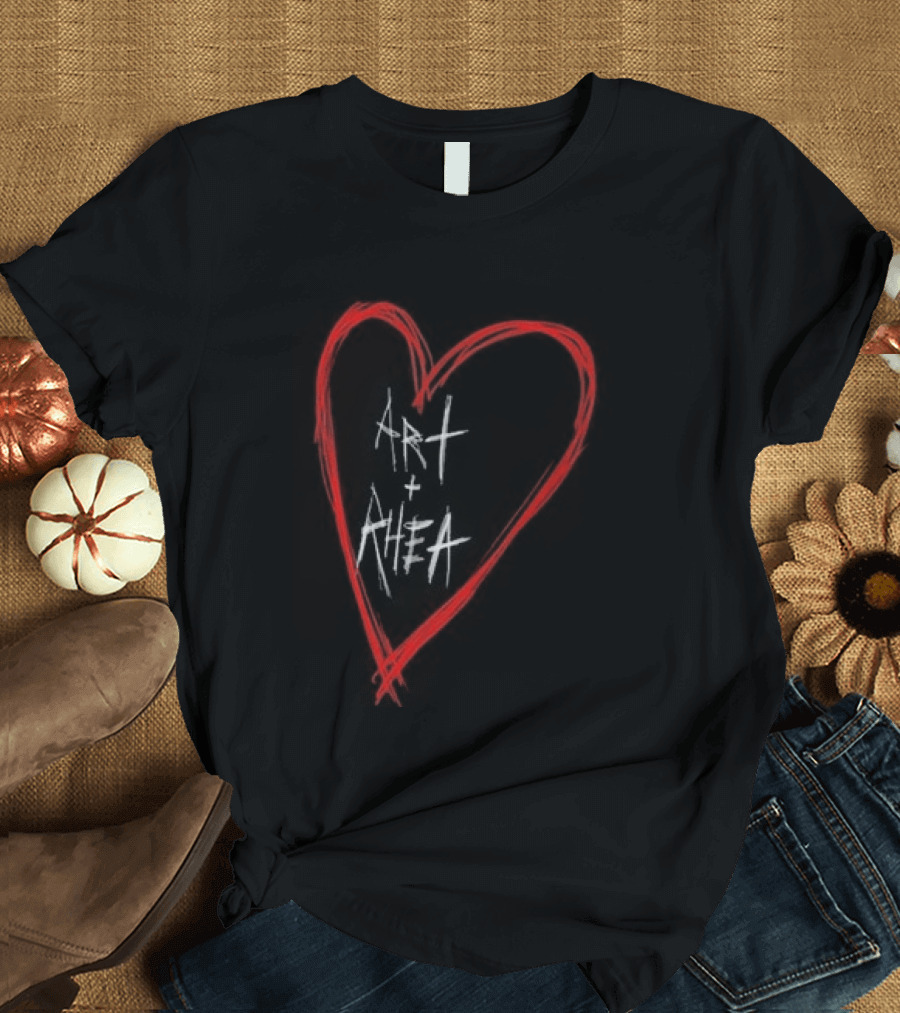 Ripple Junction Rhea Ripley X Terrifier Be My Heart WWE Collaboration T-Shirt