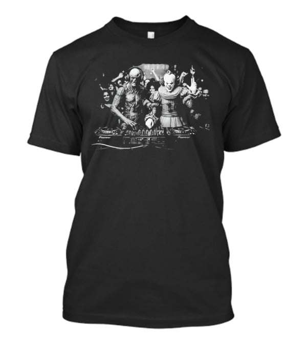 Pennywise Vecna Stranger Things DJ Party T-Shirt
