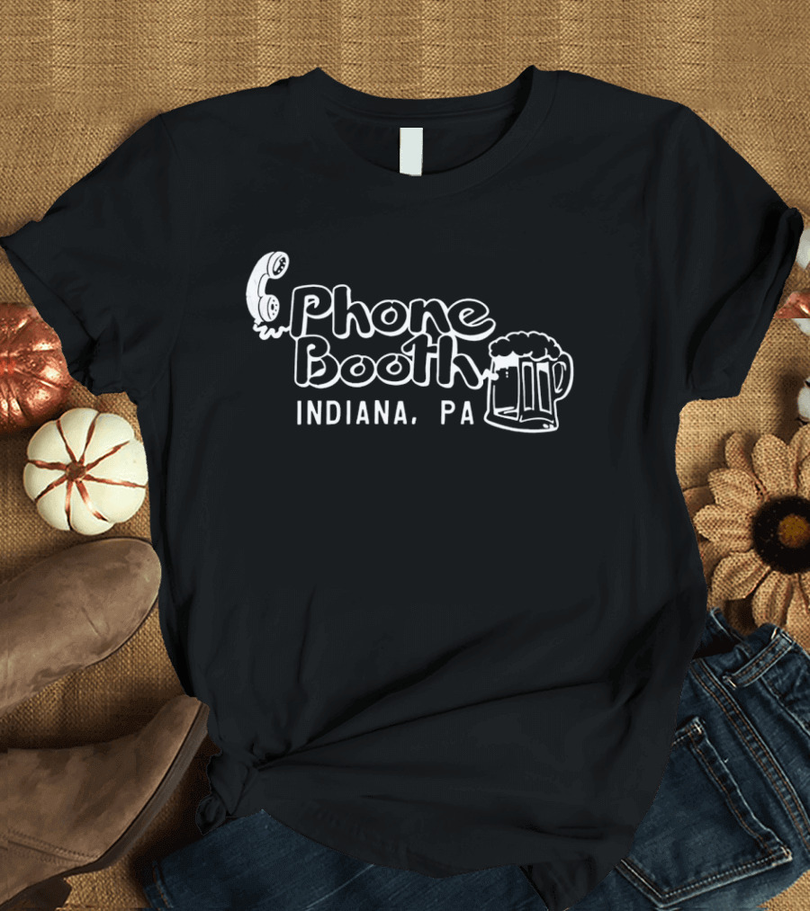 Phone Booth Indiana PA Beer T-Shirt