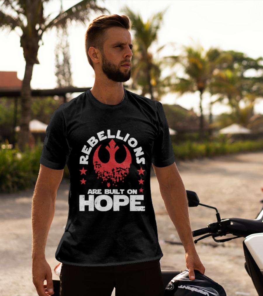 Rebellions Are Built On Hope Star T-Shirt