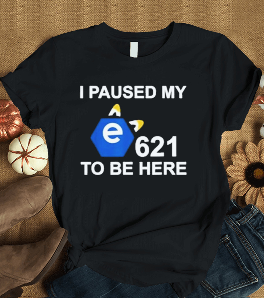I Paused My E621 To Be Here Furry Meme Humor T-Shirt
