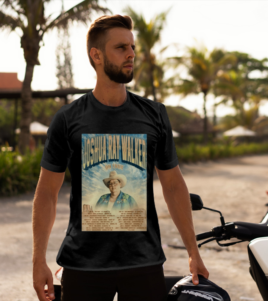 Joshua Ray Walker 2026 Tour Dates Off Broadway St. Louis Mystic Boise Mercury Lounge Tulsa T-Shirt