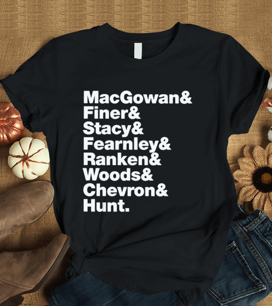 MacGowan Finer Stacy Fearnley Ranken Woods Chevron Hunt T-Shirt