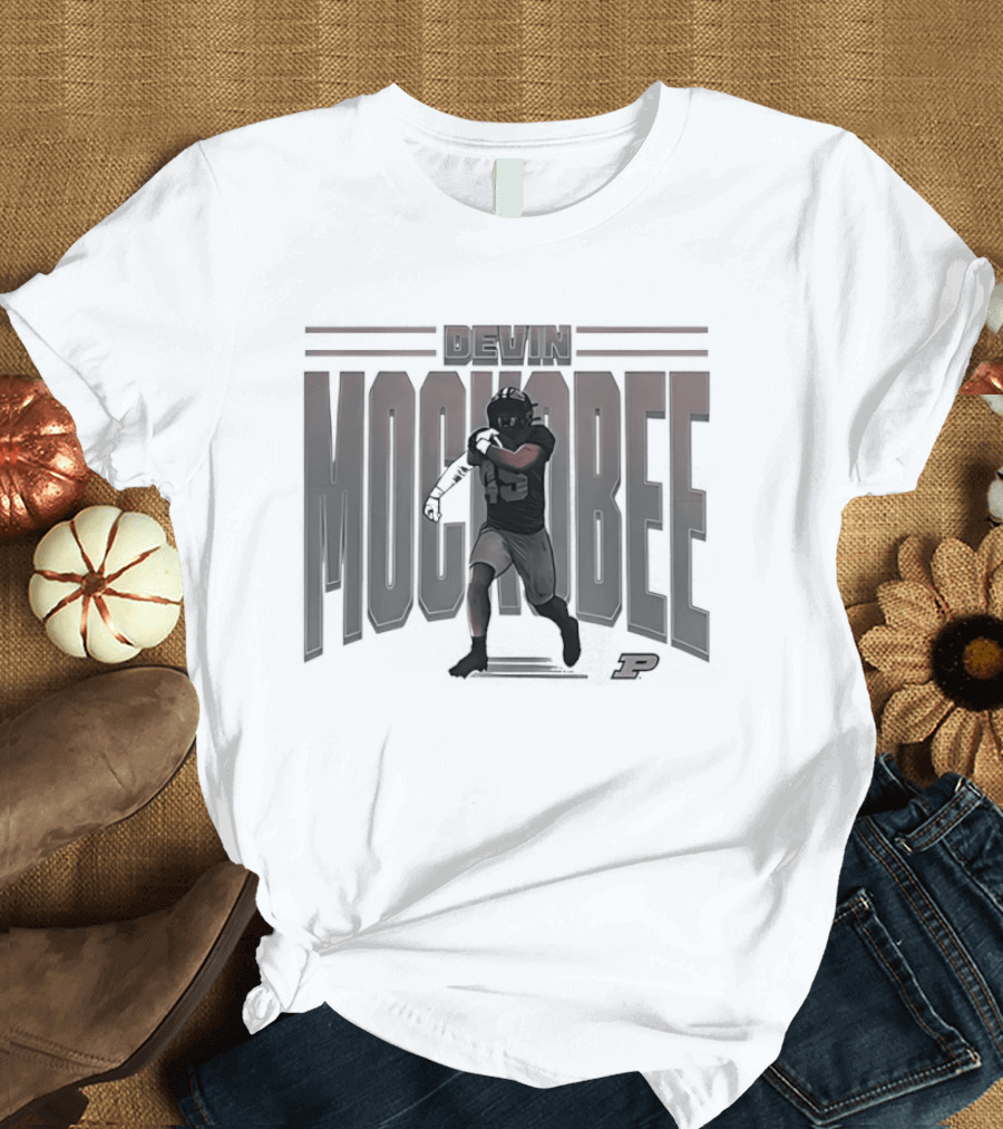 Purdue Boilermakers Football Devin Mockobee NCAA Caricature T-Shirt