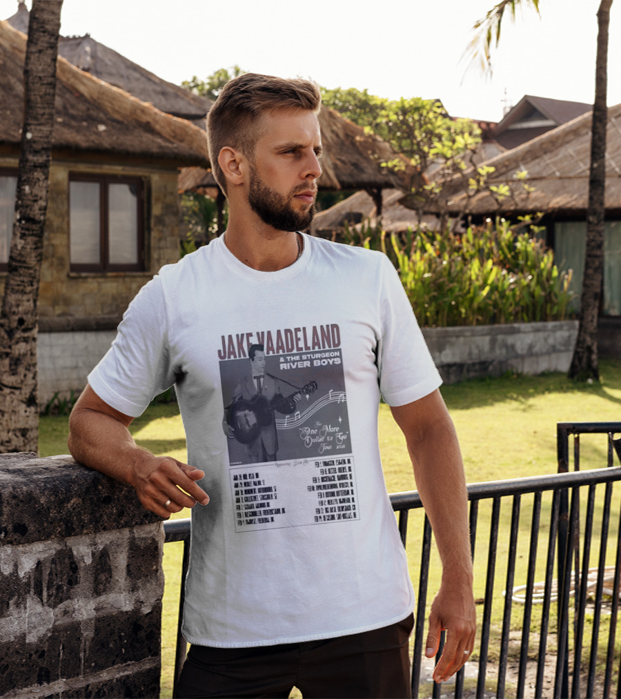 Jake Vaadeland Sturgeon River Boys One More Dollar To Go Tour 2026 T-Shirt