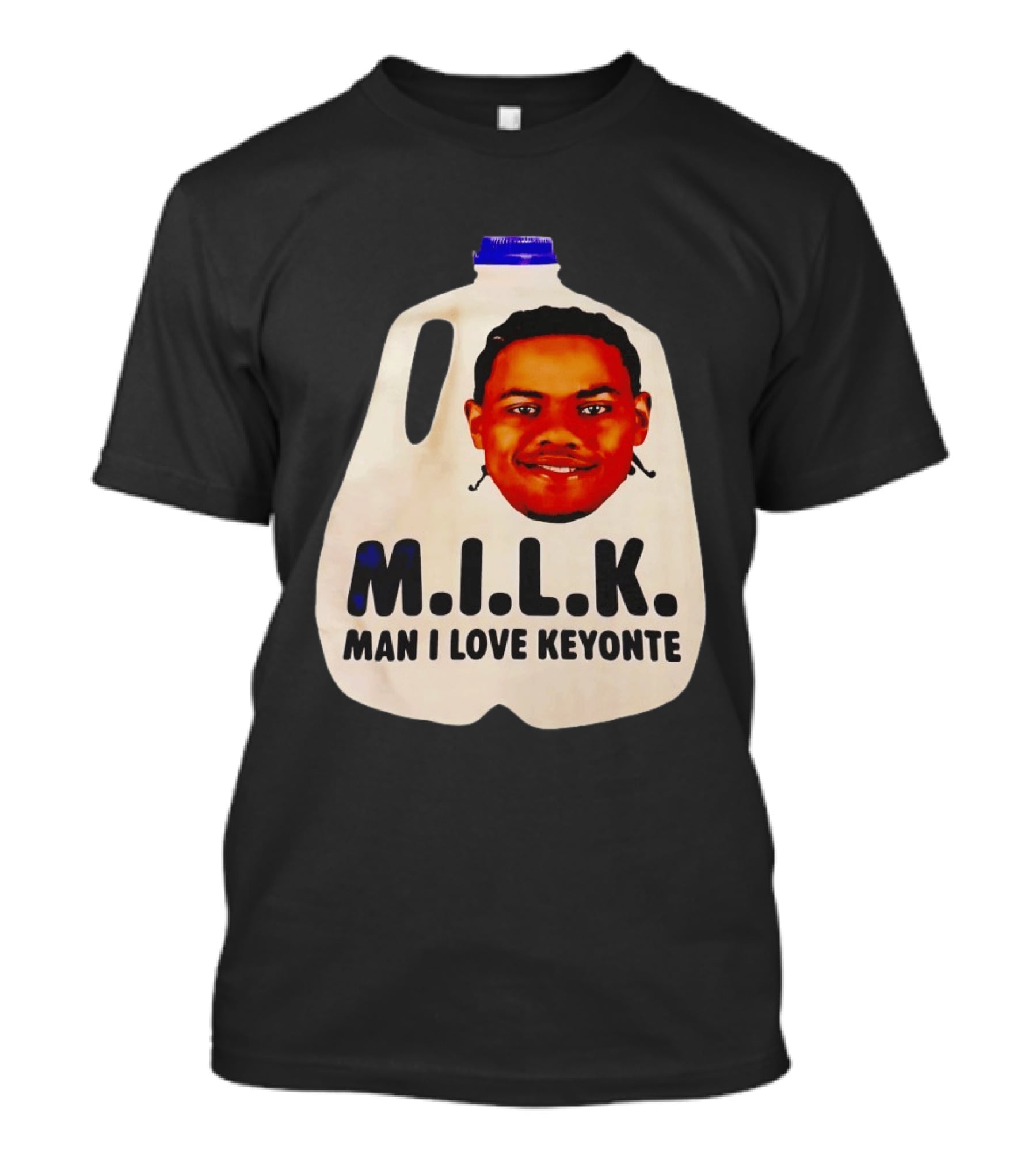M.I.L.K Man I Love Keyonte George Fan T-Shirt