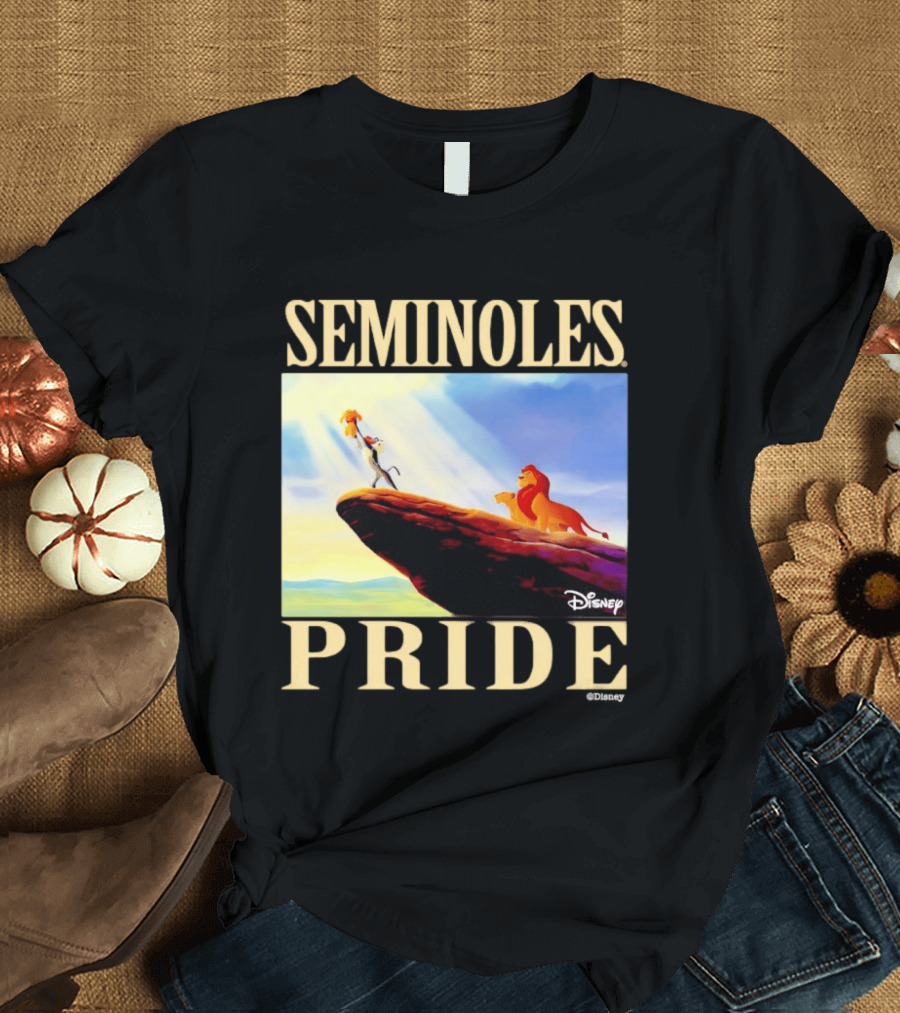 Seminoles Pride Florida State Disney Lion King Scene T-Shirt