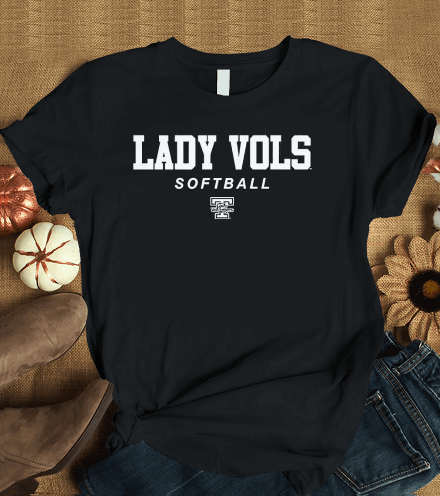 Tennessee Lady Vols Softball Wordmark 2026 T-Shirt