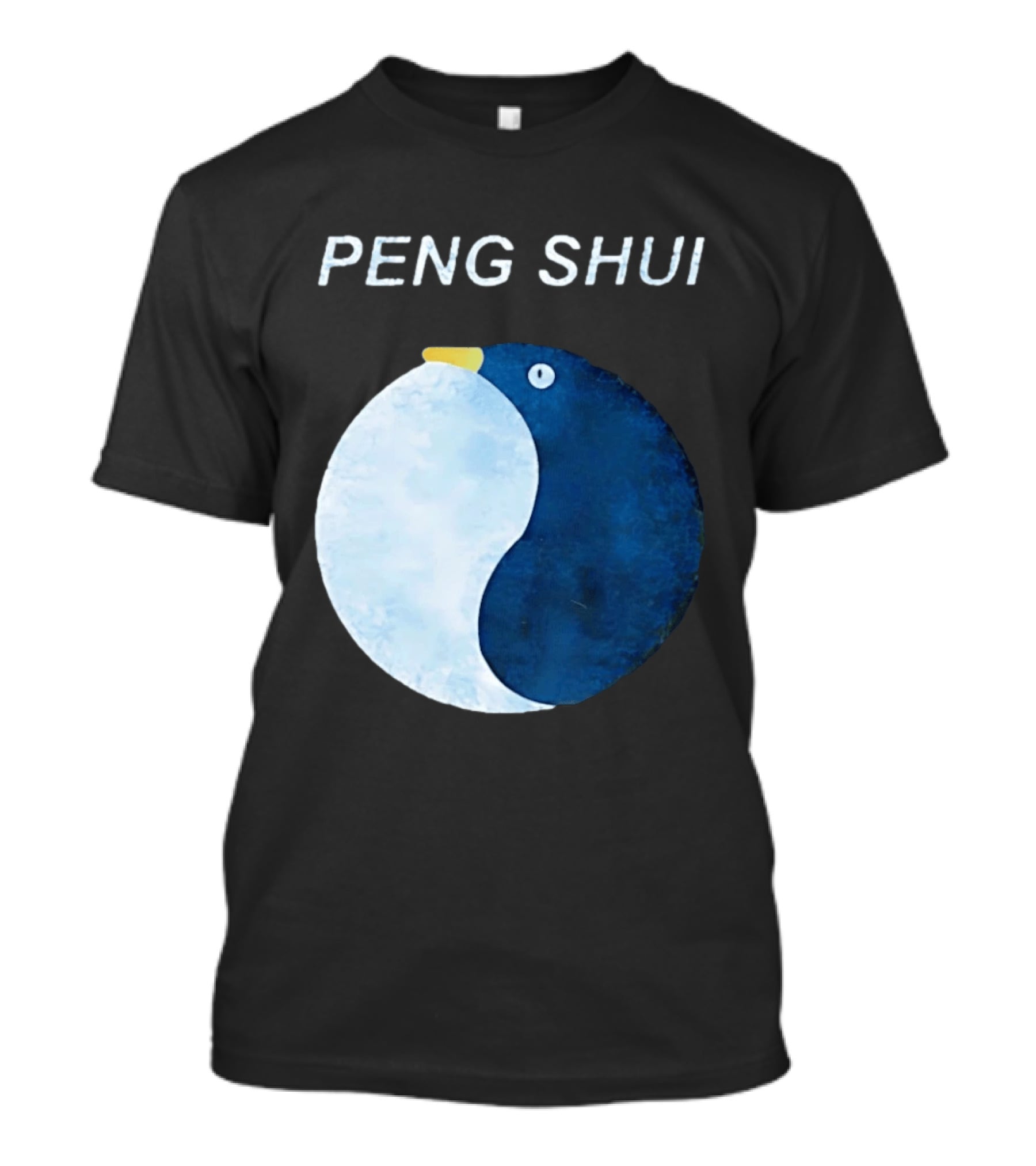 Peng Shui Feng Shui Penguin Yin Yang T-Shirt