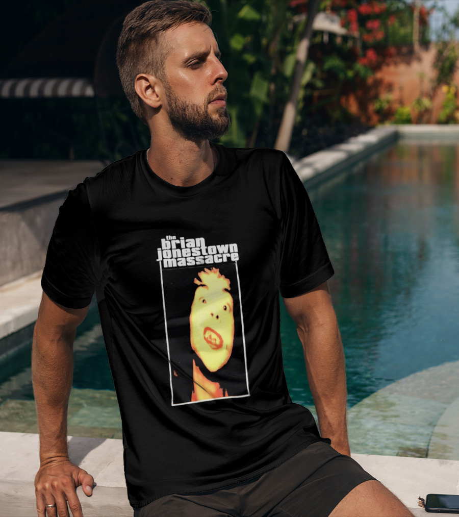 The Brian Jonestown Massacre Distorted Yellow Face T-Shirt