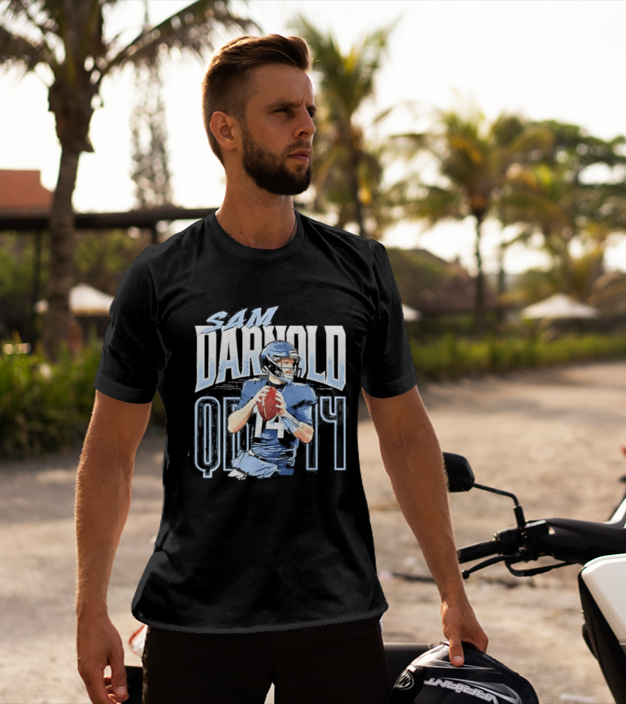 Sam Darnold Quarterback Number Four Football Seahawks T-Shirt