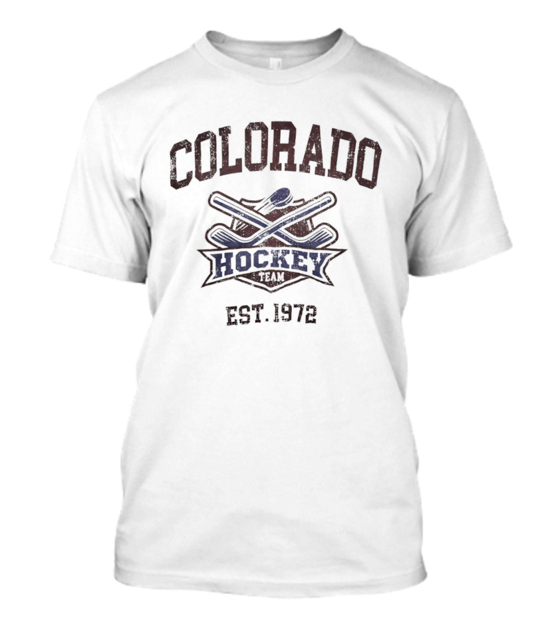 Colorado Hockey Est. 1972 Team T-Shirt