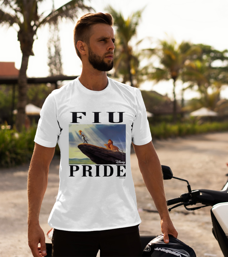 FIU Pride Florida International Golden Panthers Lion King Disney T-Shirt