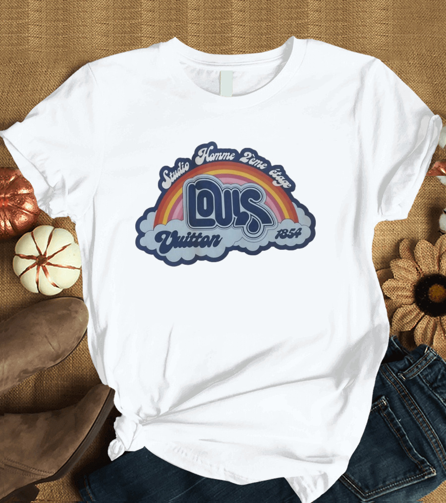 Studio Homme 2eme Etage Louis Vuitton 1854 Rainbow T-Shirt