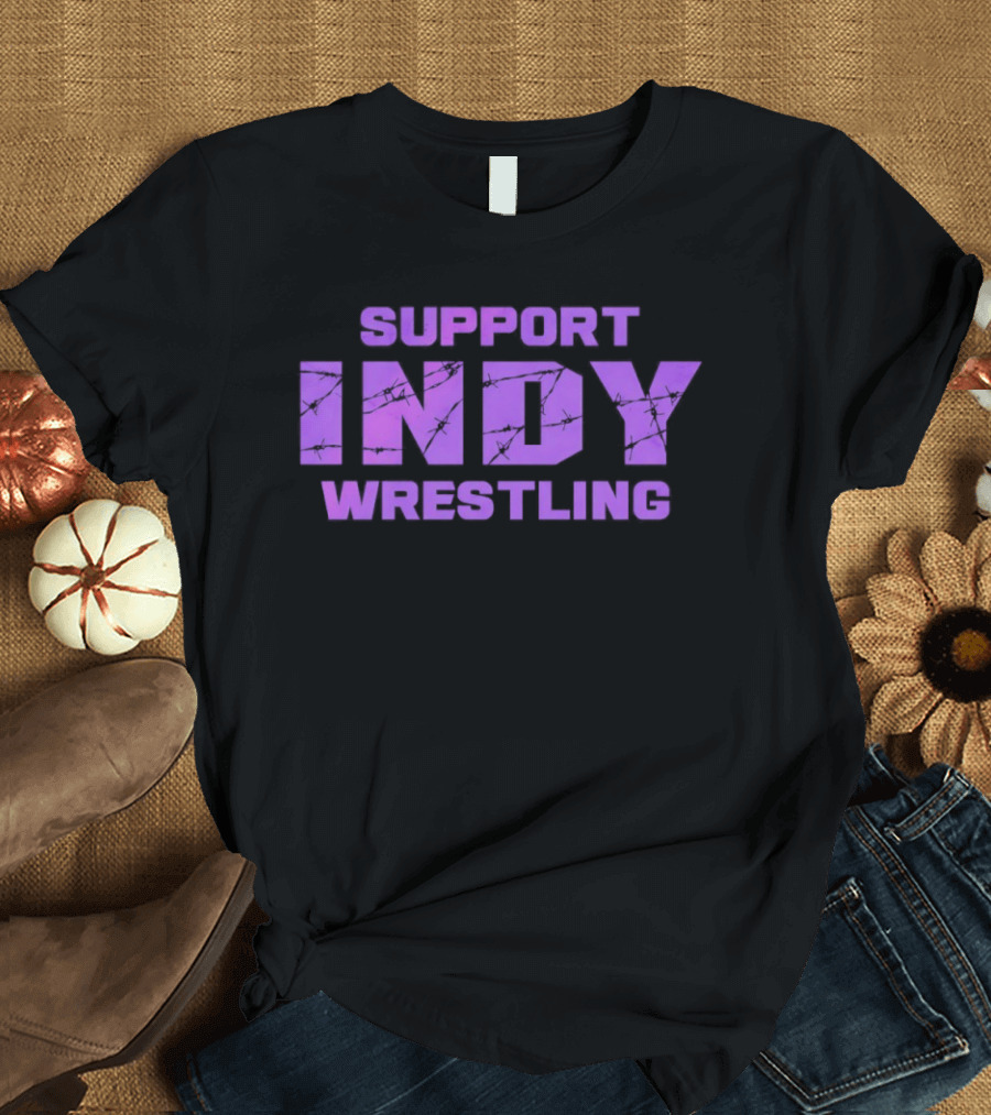 Support Indy Wrestling T-Shirt